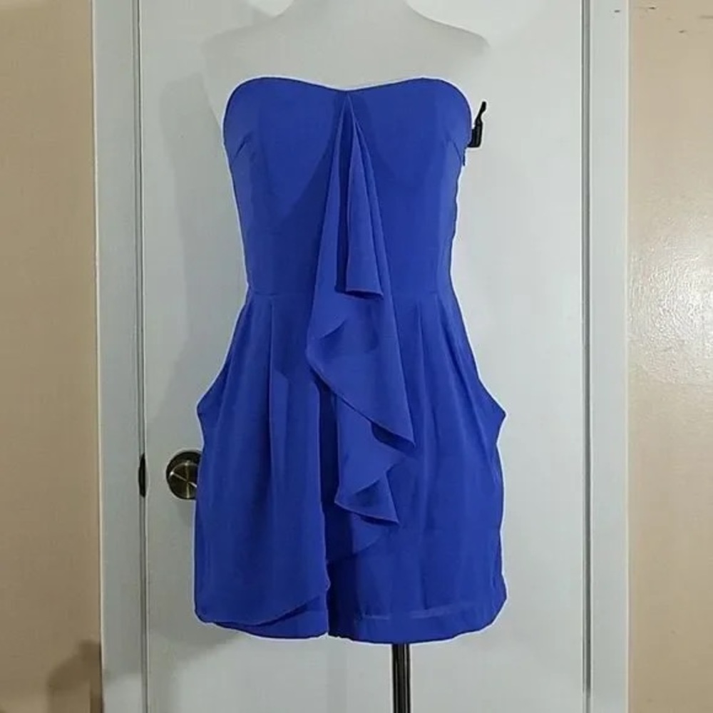 Express Periwinkle Ruffle Romper